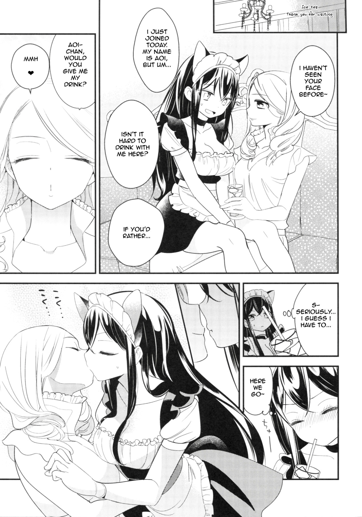 Hentai Manga Comic-Meeting Your Friend At The Cat Cafe-Read-19